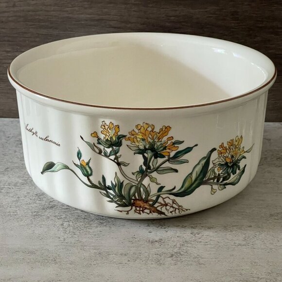 Villeroy & Boch Vilbofour Botanica 8" Souffle Baking Dish Porcelain Luxembourg - Picture 2 of 8